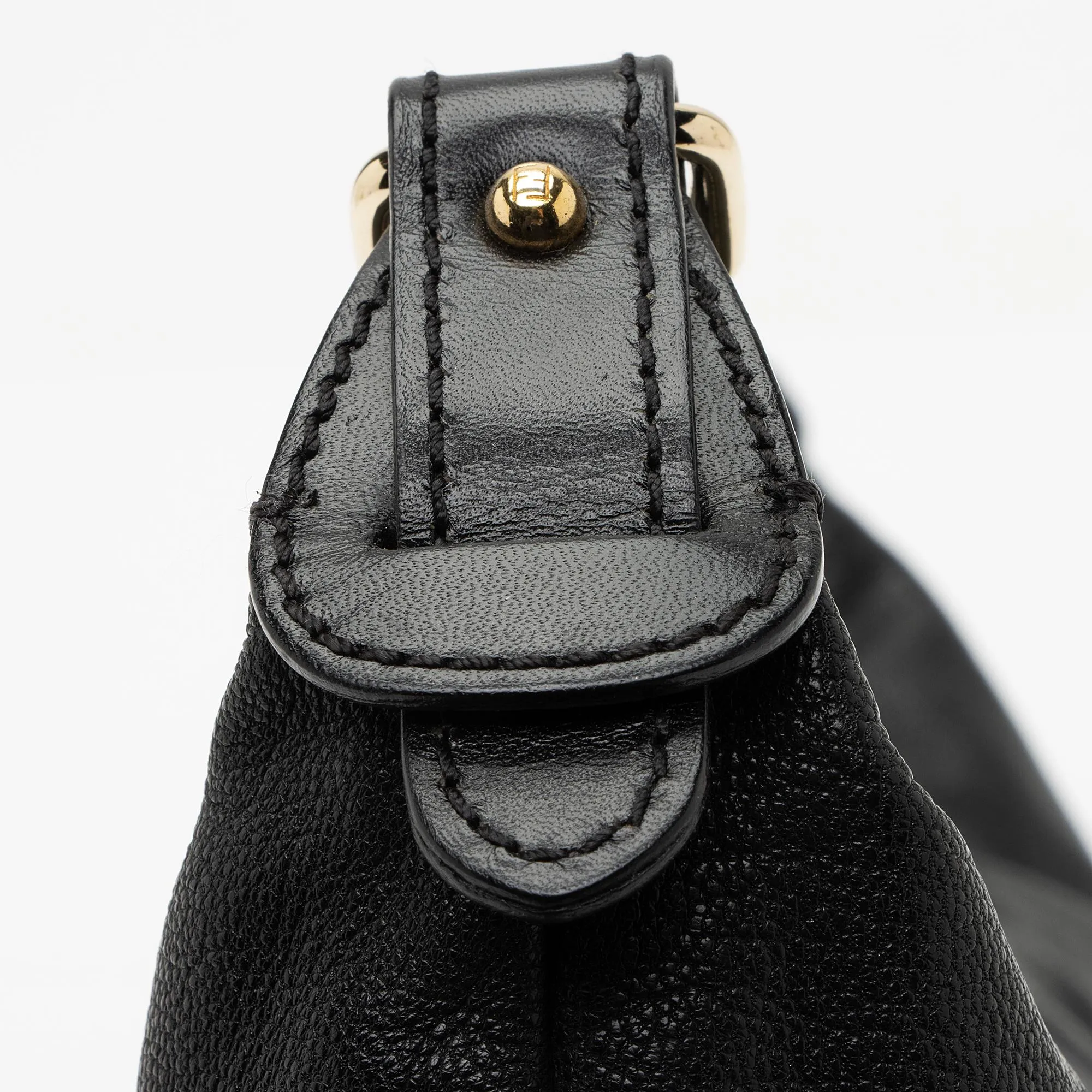 Fendi Nappa Leather Small Hobo (SHF-KysPJl)
