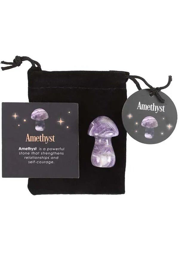 Magical Amethyst | CRYSTAL MUSHROOM*