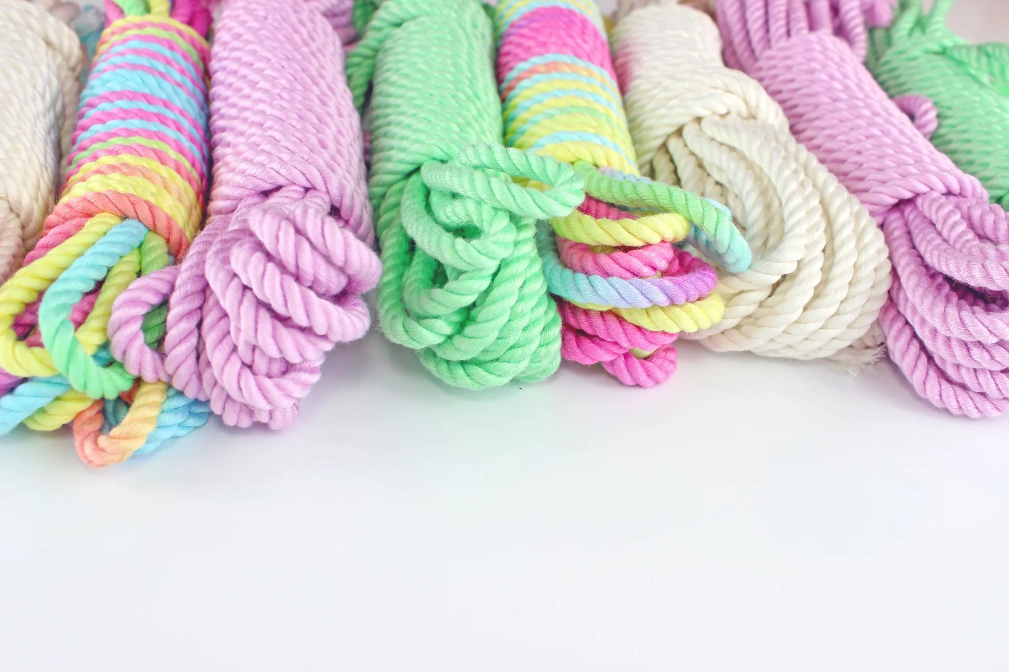 Mint Bamboo Silk Rope