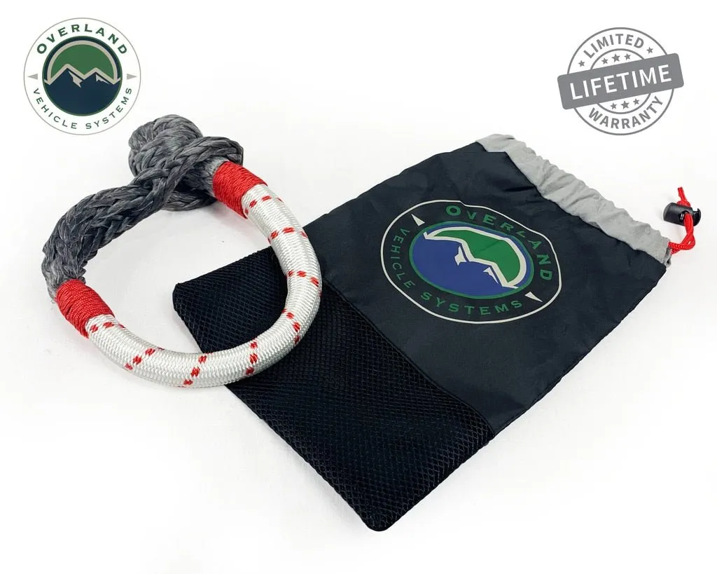 Overland Vehicle Systems 19-4716 Rope Shackle - 7/16 in. Thickness, Sold as Kit