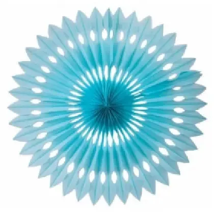 Pastel Blue Hanging Fan 24cm