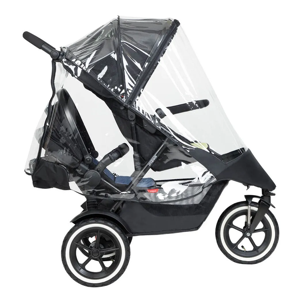 Phil & Teds Storm Cover for v6 Dot/Sport/Dash (2019  Single-to-Double)