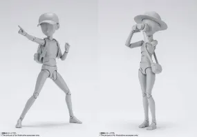 S.H.Figuarts Body Kun & Body Chan -Ken Sugimoril- Edition DX Set (Gray Color Ver.) Bundle